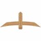 Ekena Millwork Bellingham Timber Gable Bracket, Western Red Cedar, 60"W x 22"H x 1 1/2"D x 5 1/2"F, 9/12 Pitch GBW060X22X0206BEL00SWR - alternate 1